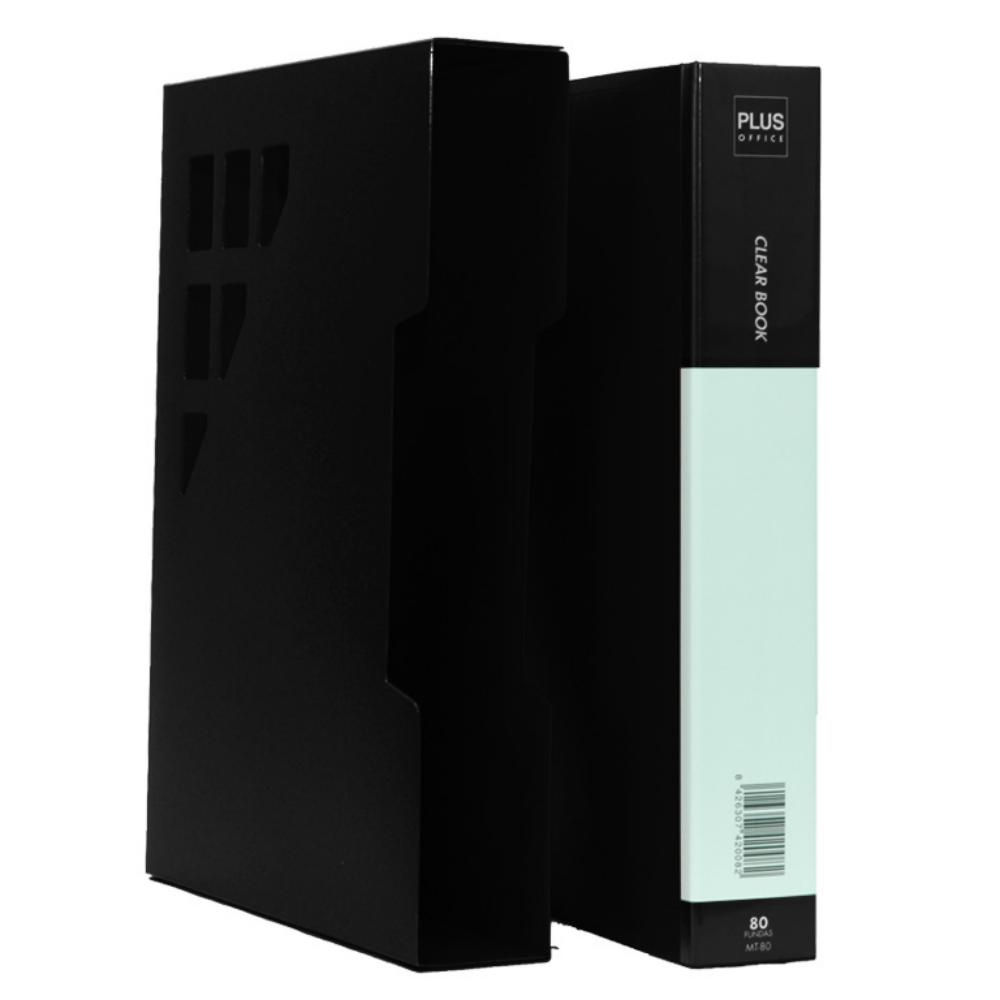 CARPETA FUNDAS MT80 RIGIDA C/CAJA 80F NEGRO