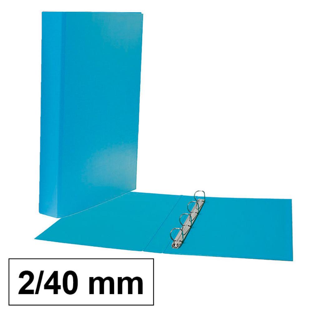 CARPETA PP/C Fº 2A/40 AZUL CLARO
