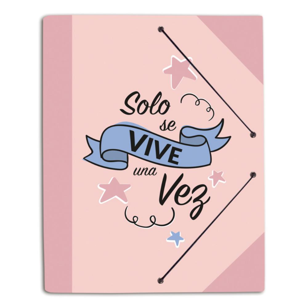 CARPETA SOLAPAS AMELIE ROSA/AZ