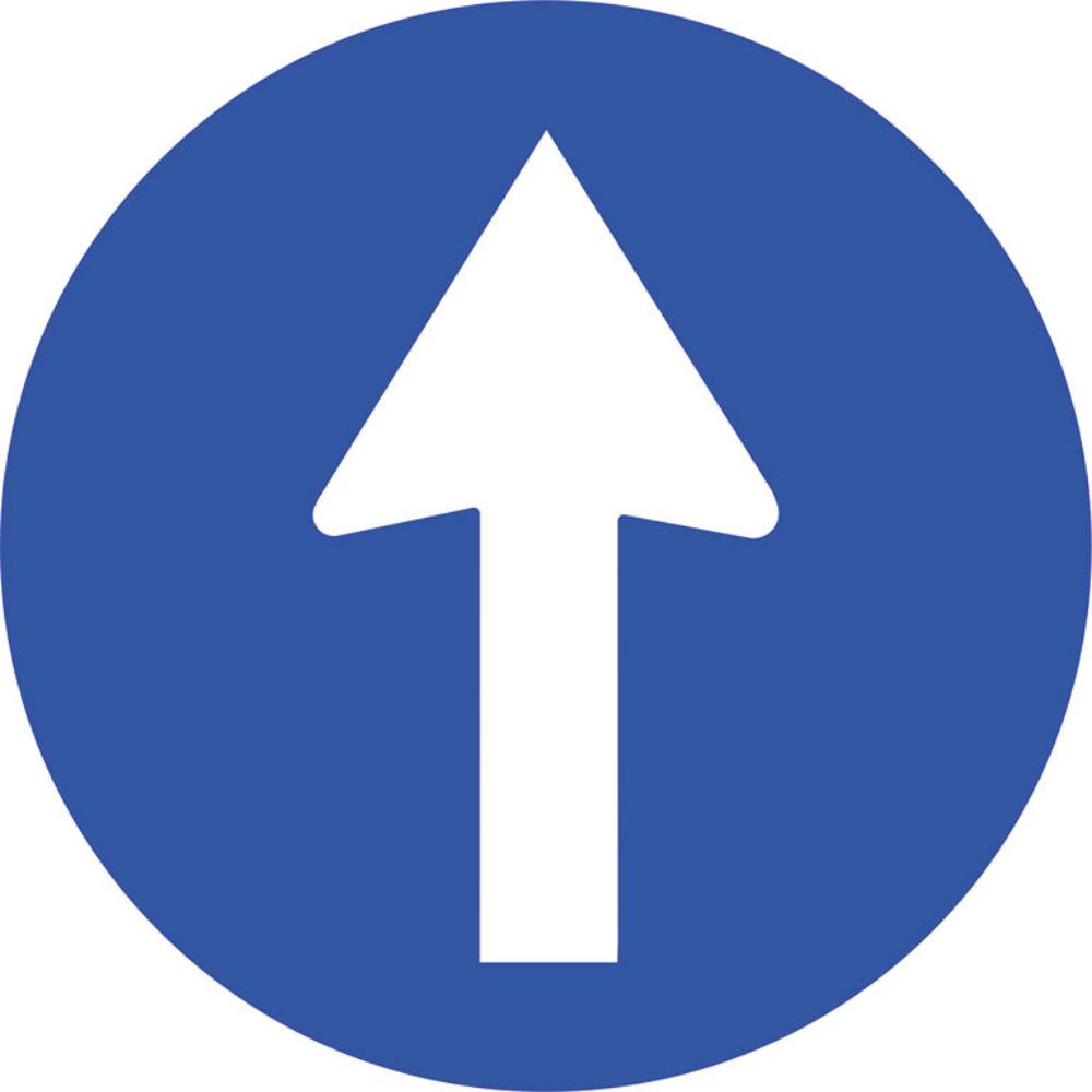 CARTEL SENTIDO OBLIGATORIO