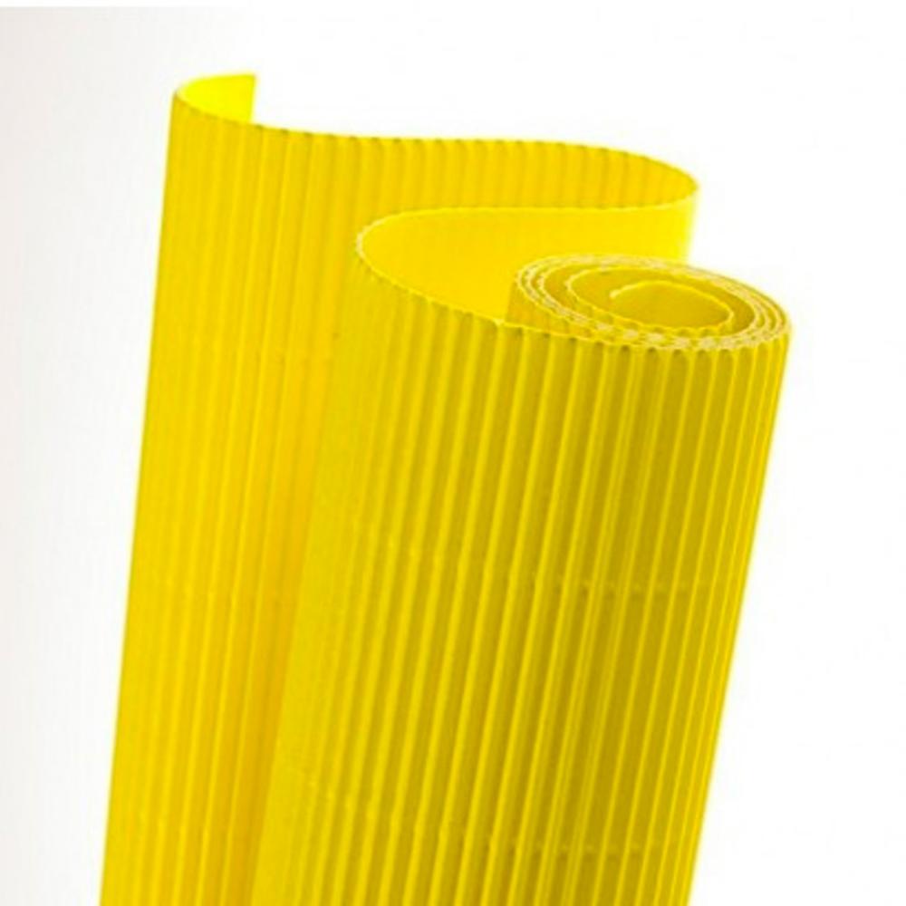 CARTON ONDULADO AMARILLO 05918