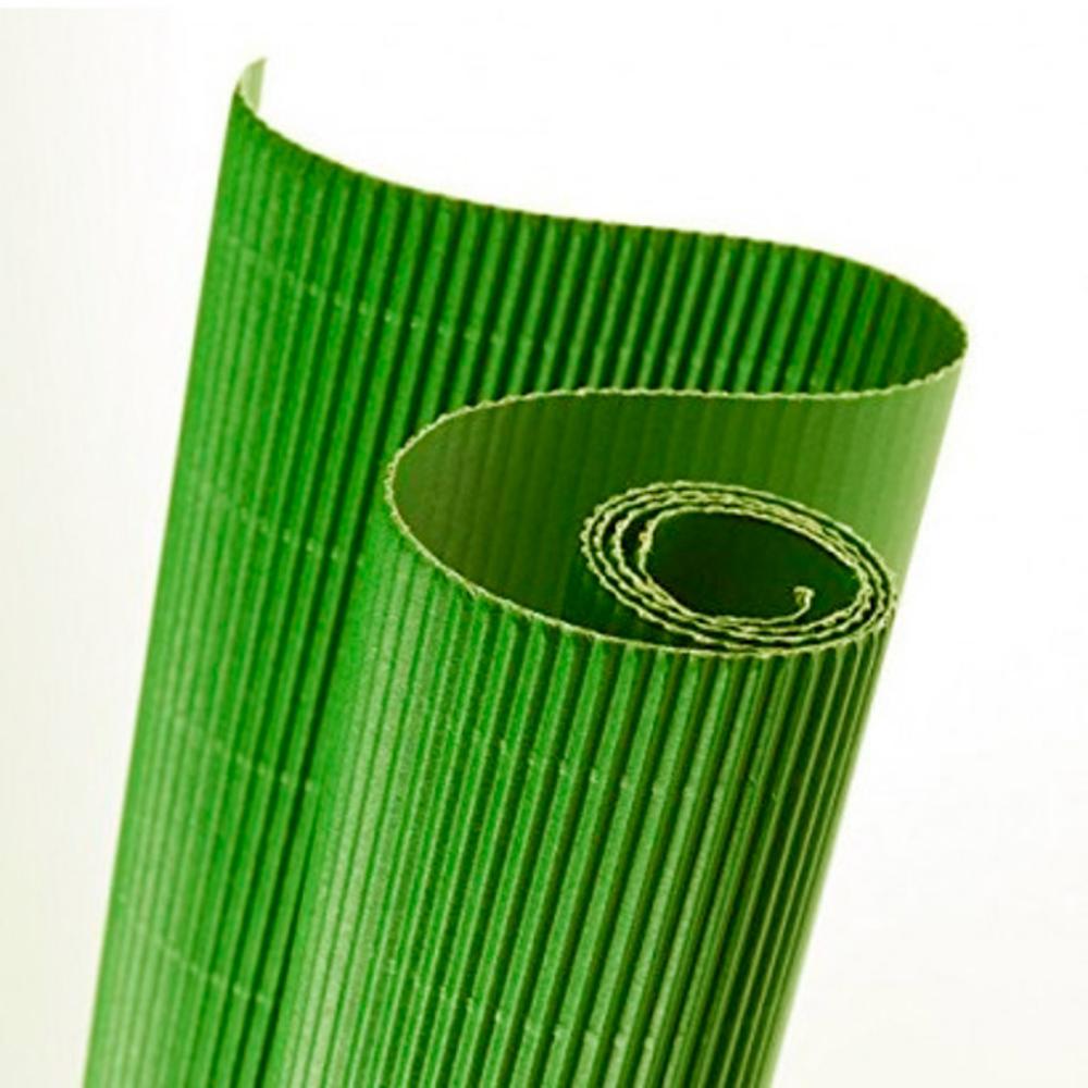 CARTON ONDULADO VERDE 05919