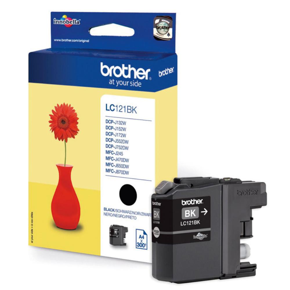 CARTUCHO BROTHER LC121BK NEGRO