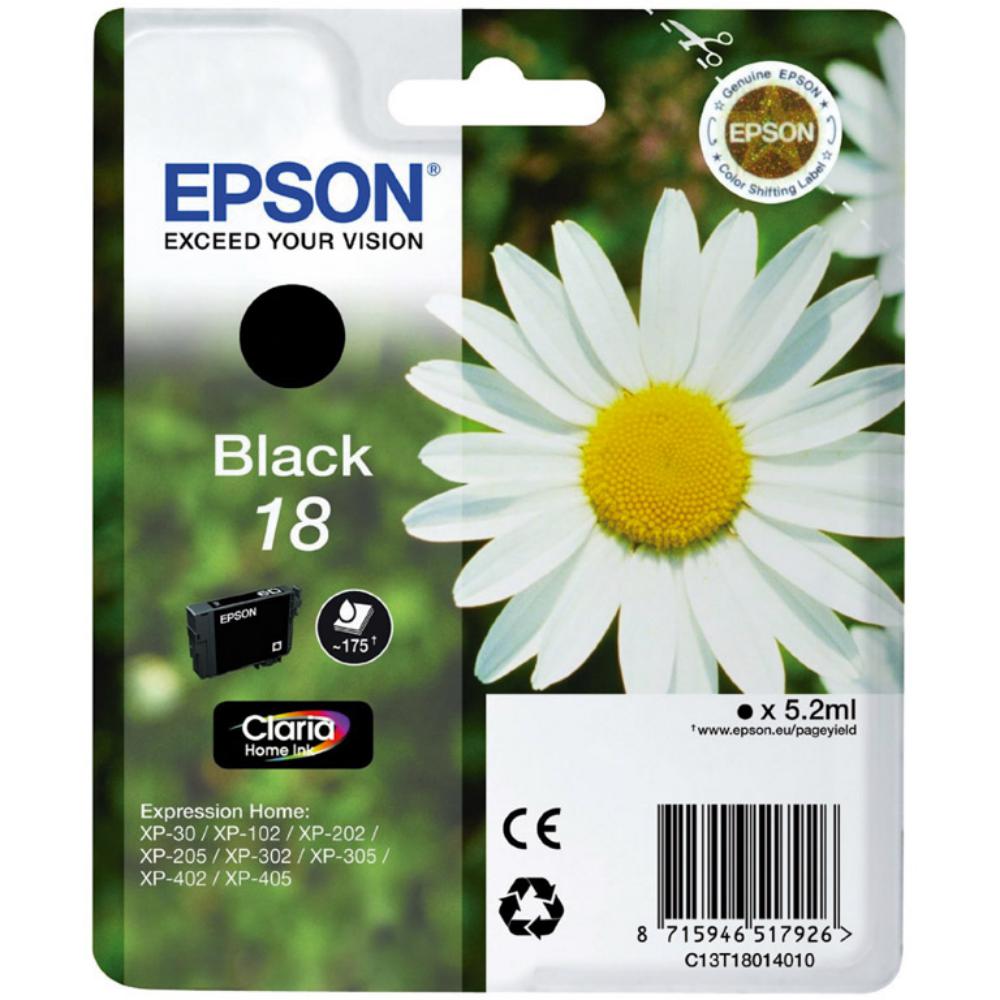 CARTUCHO EPSON 18 NEGRO