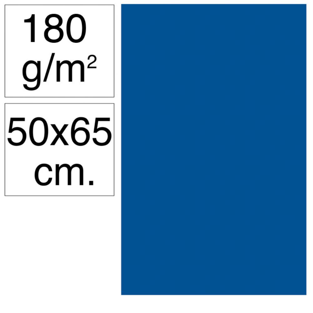 CARTULINA 50X65 180G MARINO 25UD