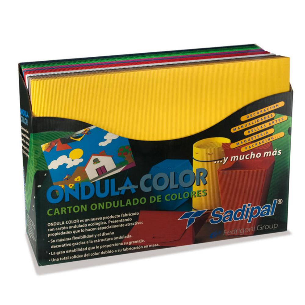 CARTULINA ONDULADA 50X65 E.100