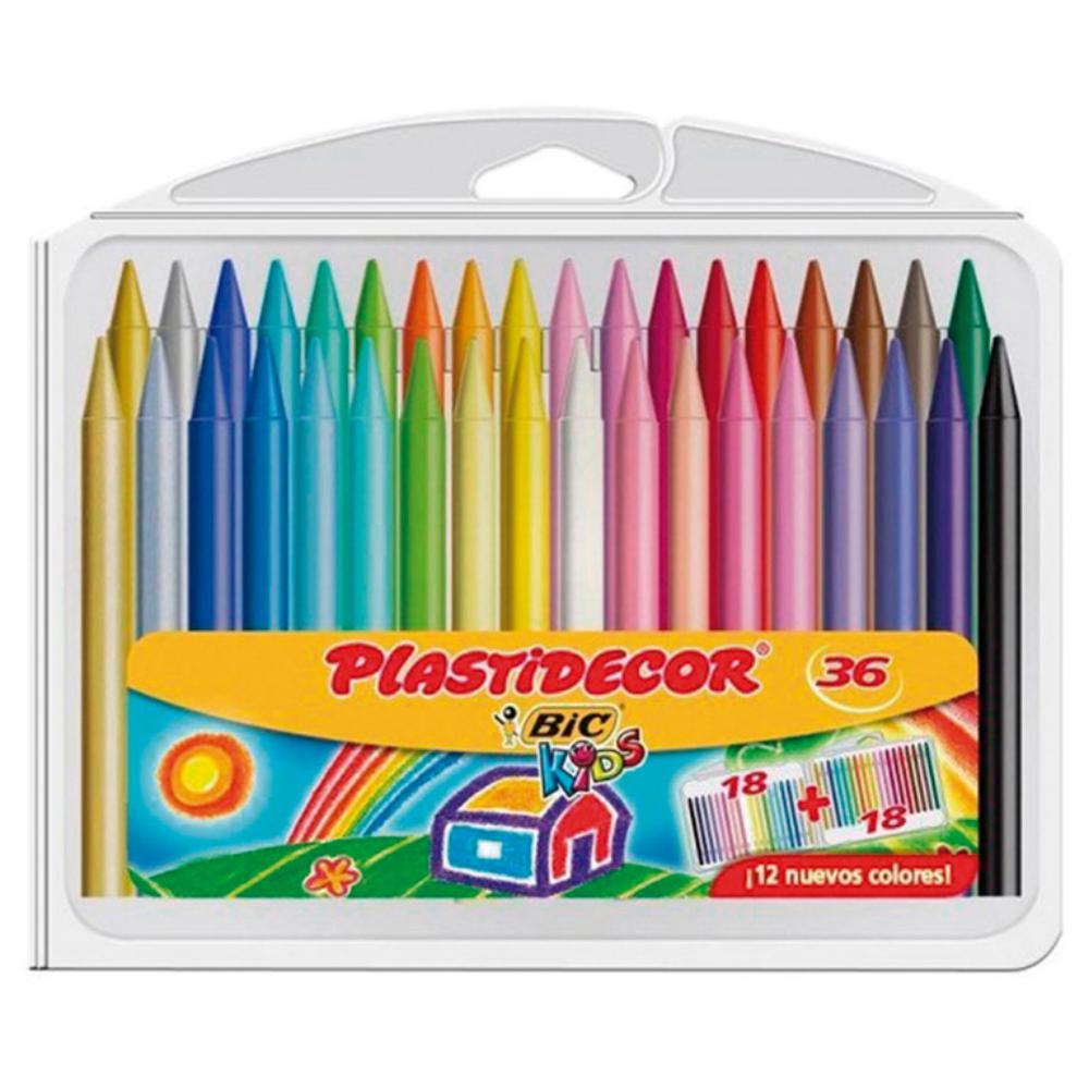 CERAS PLASTIDECOR CONTE 36UDS.