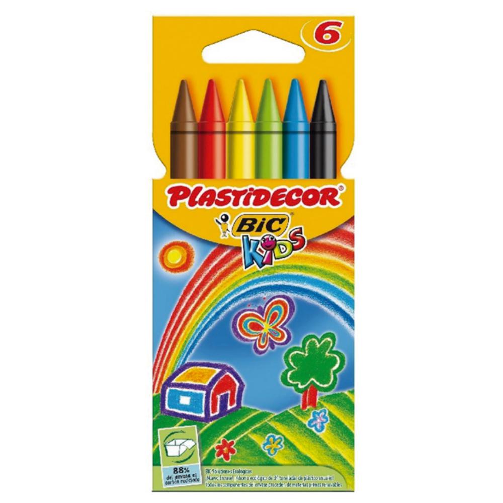 CERAS PLASTIDECOR CONTE 6UDS.