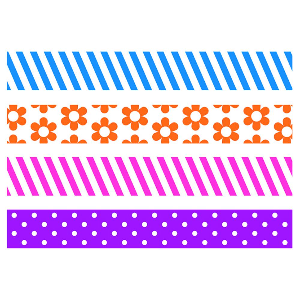 CINTA ADHESIVA DECORADA SURT.