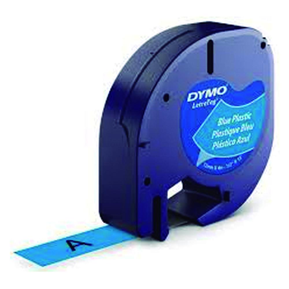 CINTA DYMO TAG PLAS.AZUL 91205