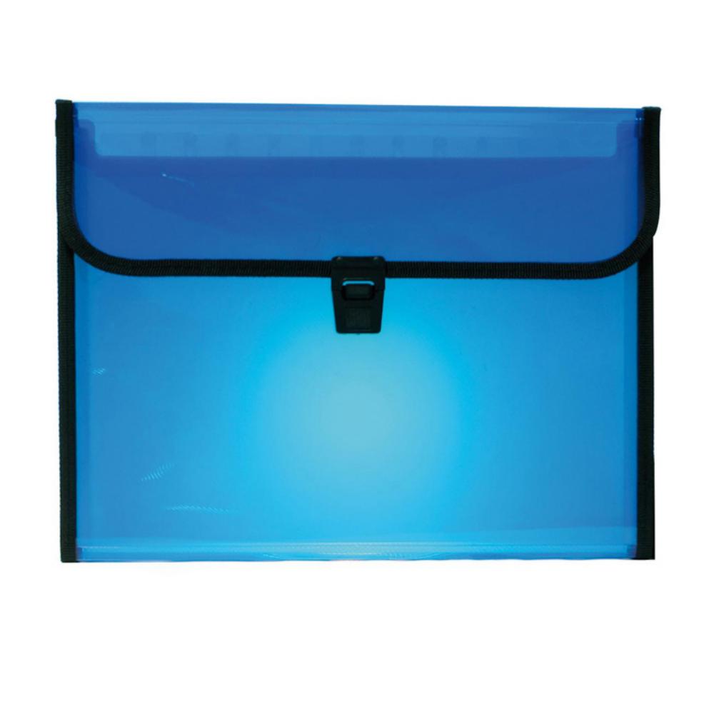 CLASIFICADOR PP.12DEP.BROCHE TRANS.AZUL