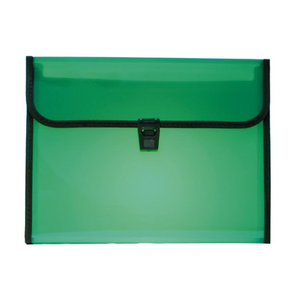 CLASIFICADOR PP.12DEP.BROCHE TRANS.VERDE