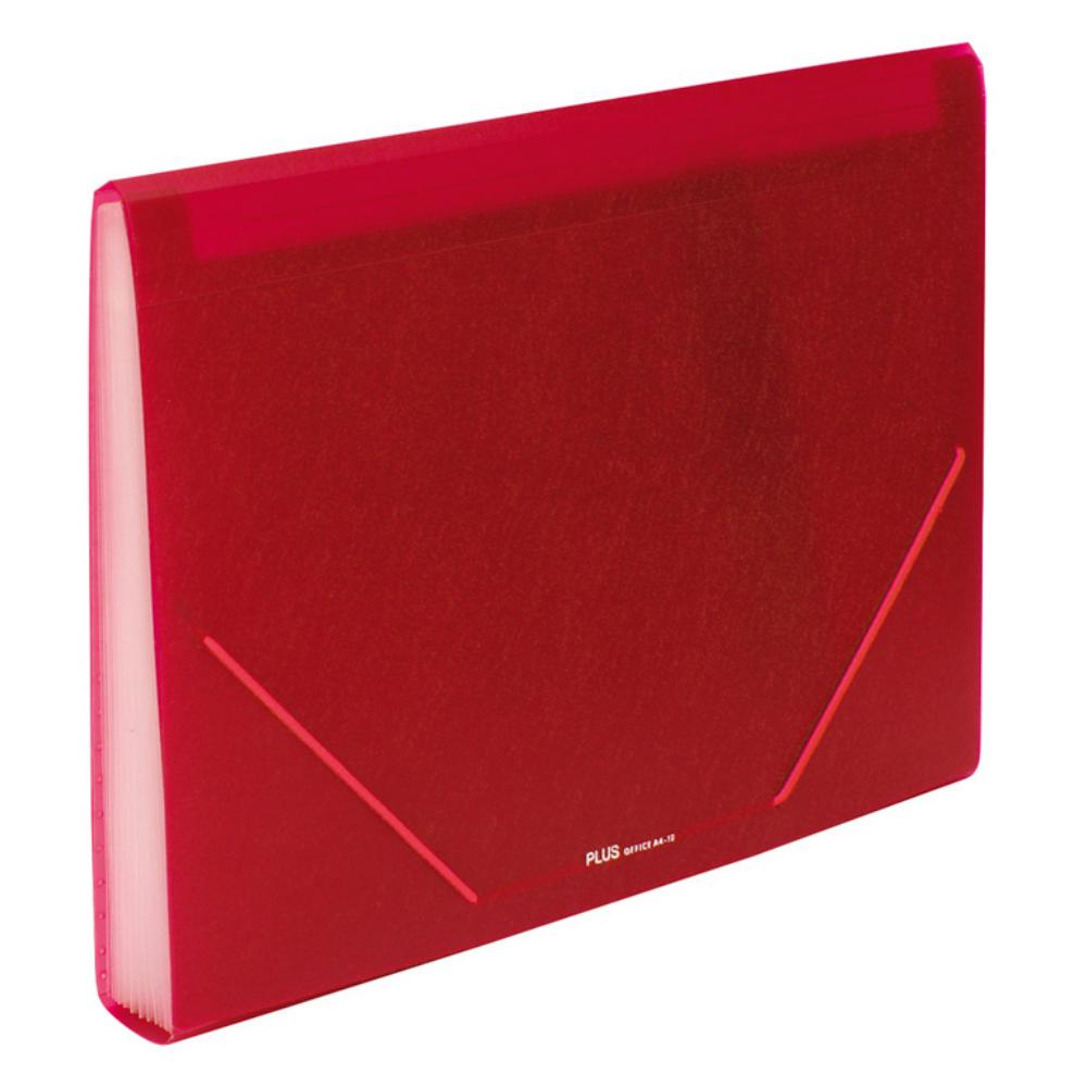 CLASIFICADOR PP.12DEP.GOMA OPACO ROJO