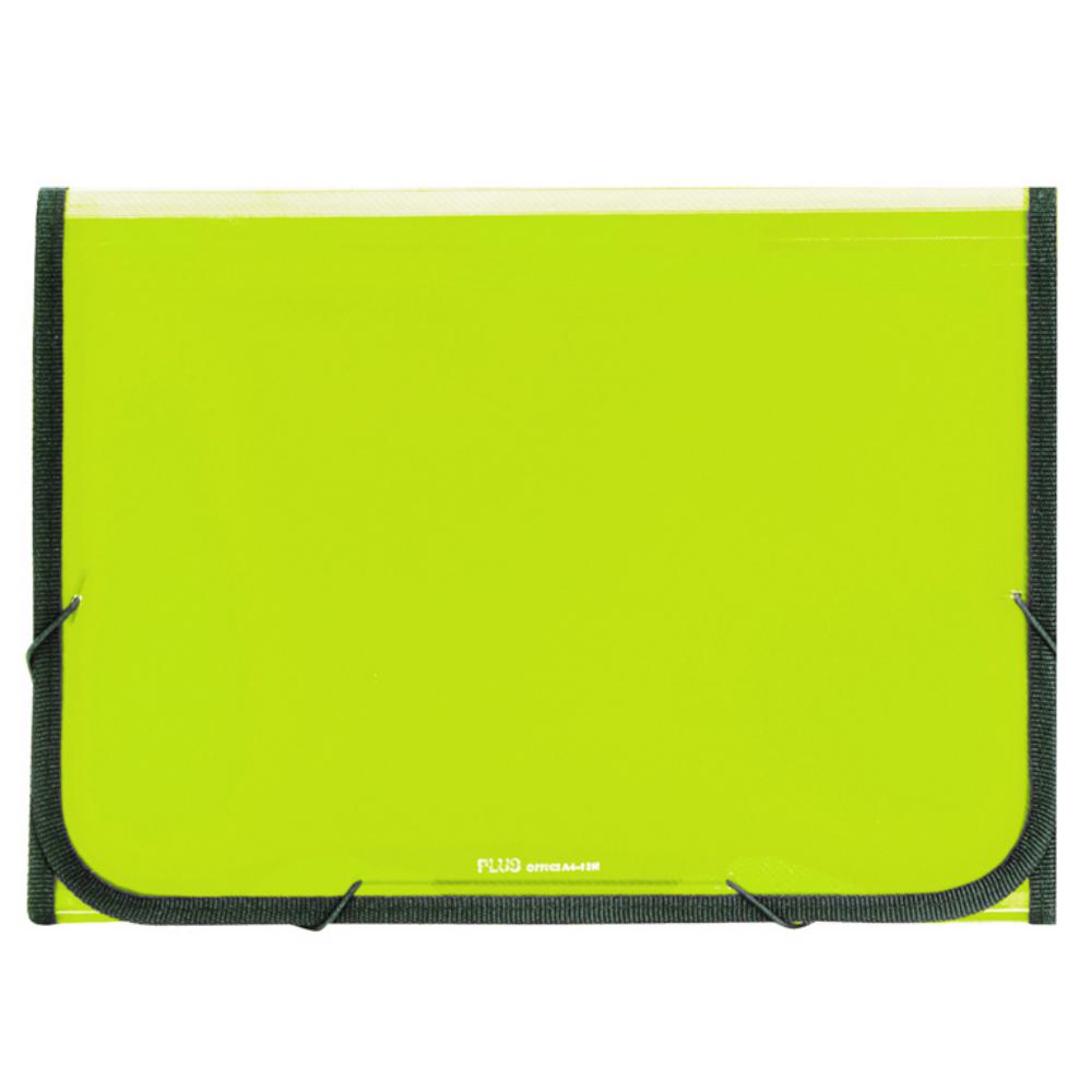 CLASIFICADOR PP.12DEP.GOMA.TRANS.VERDE CLARO