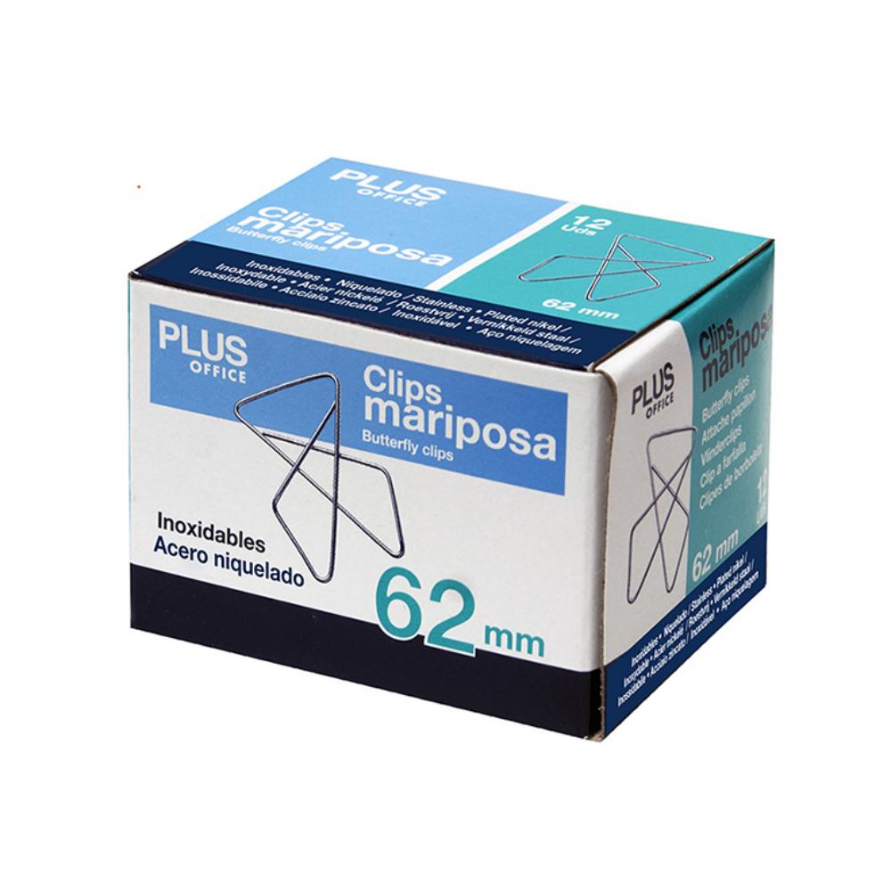 CLIPS MARIPOSA C/12 MAKRO P.