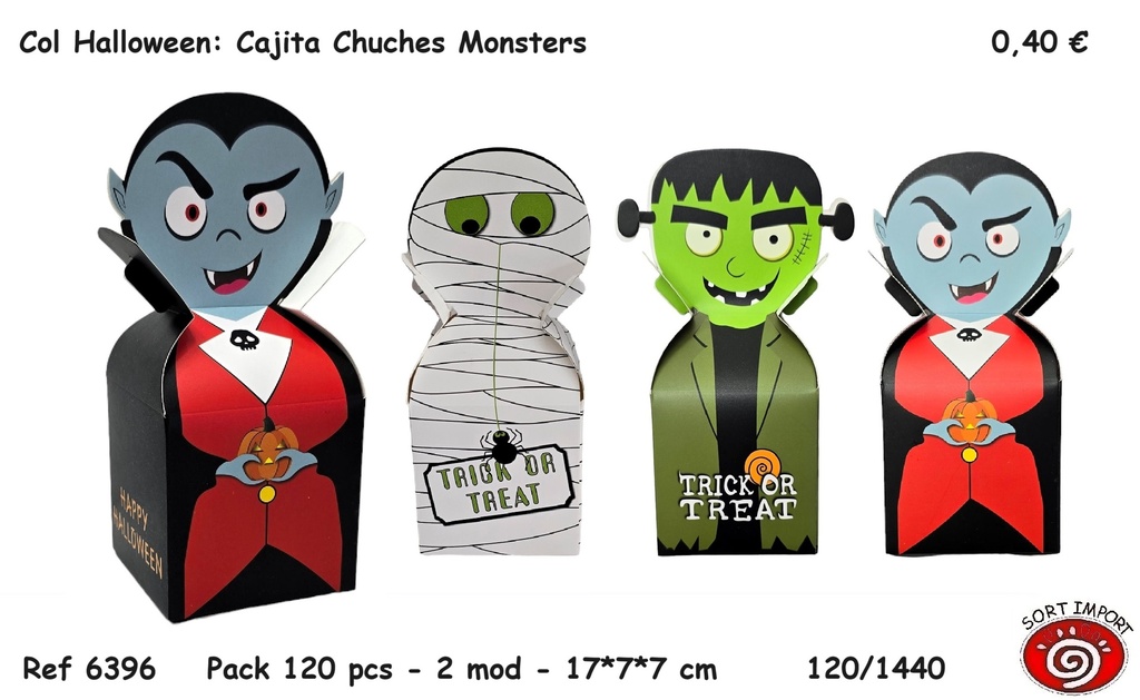 COL HALLOW.CAJITA CHUCHES 6396