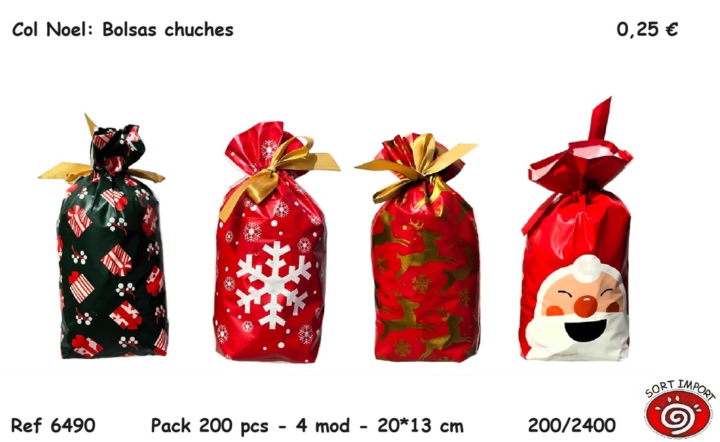 COL NOEL BOLSITAS CHUCHES 6490