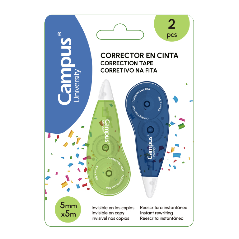 CORRECTOR CAMPUS 5x12M BL/2UD
