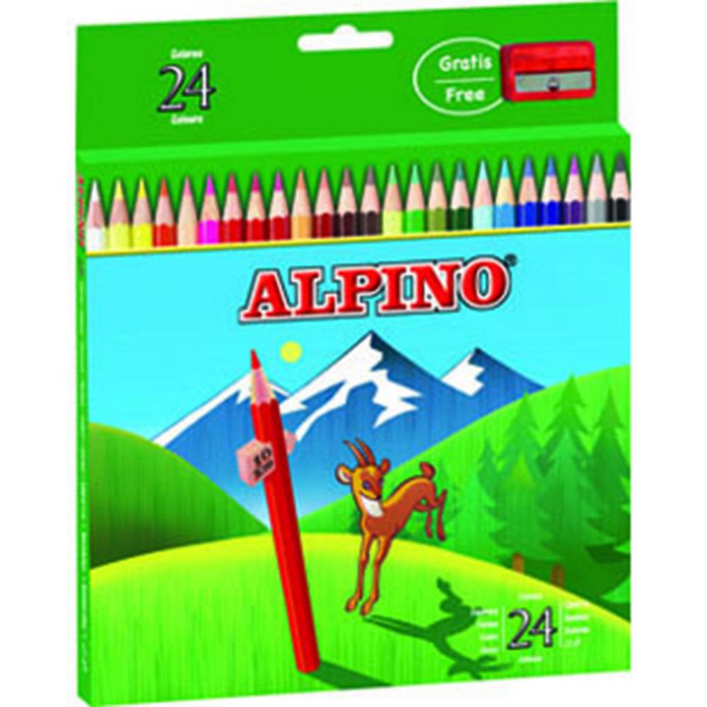 CREYONES ALPINO 24 LARGOS