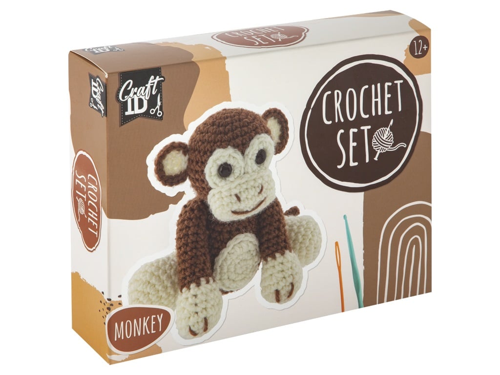 CROCHET KIT MONKEY CR1704/GE