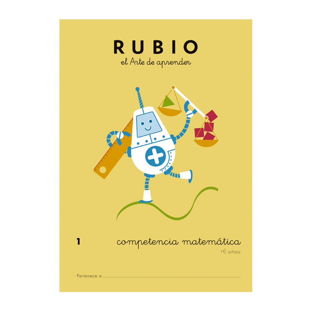CUADERNO RUBIO COMPET.MATEM.1
