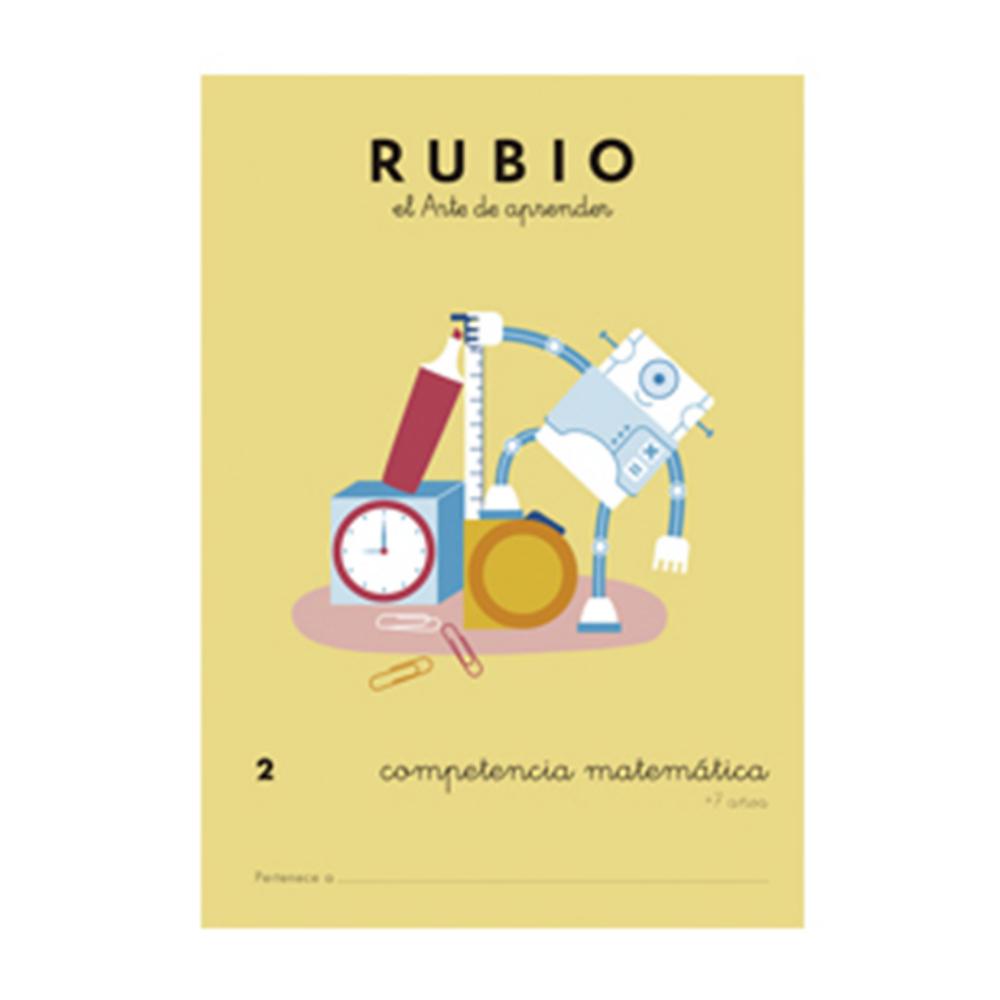 CUADERNO RUBIO COMPET.MATEM.2