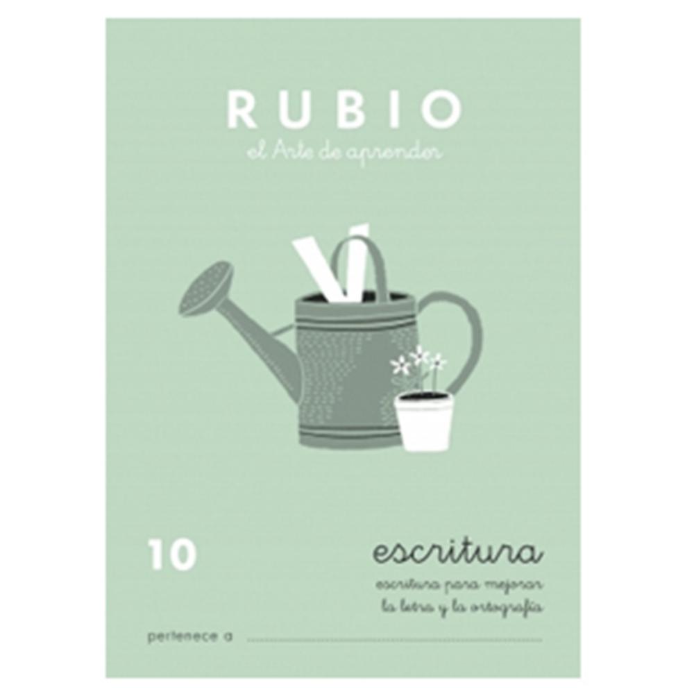 CUADERNO RUBIO ESCRITURA 10