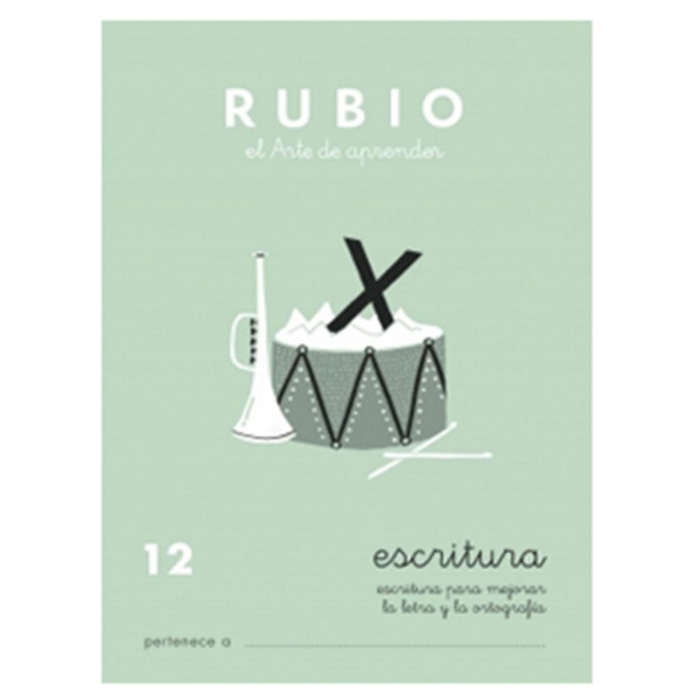 CUADERNO RUBIO ESCRITURA 12