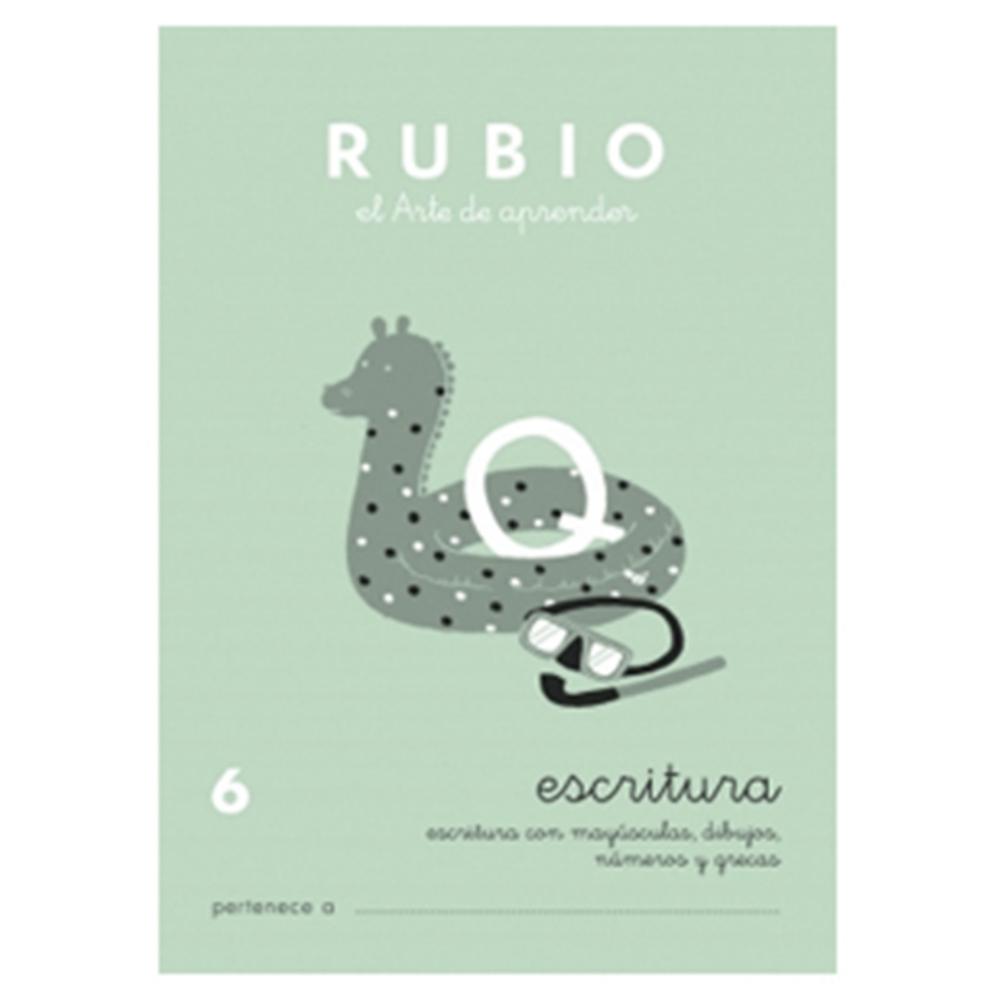 CUADERNO RUBIO ESCRITURA 6