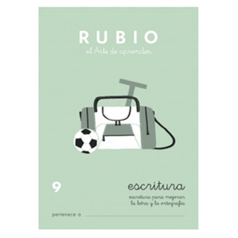 CUADERNO RUBIO ESCRITURA 9