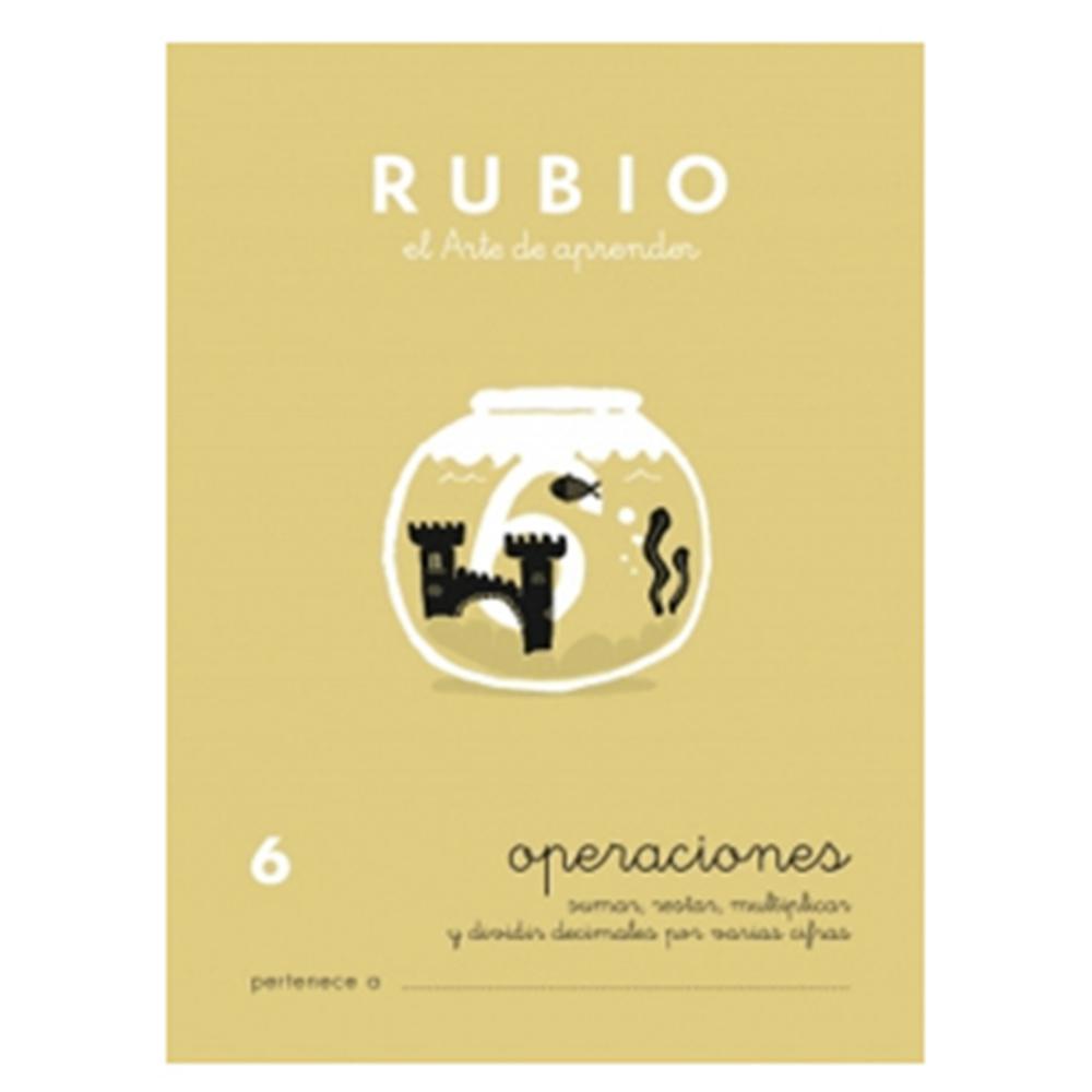 CUADERNO RUBIO PROBLEMAS 6