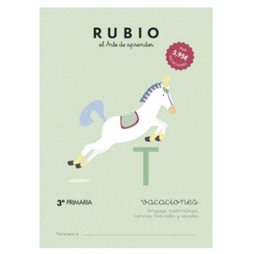 CUADERNO RUBIO VACACIONES 3ºPR