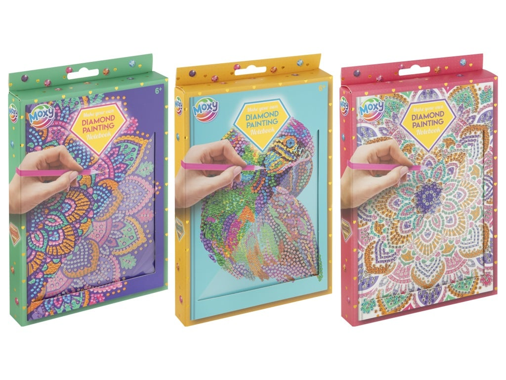 CUADERNO T.D.A5 PINTAR CON DIAMANTES 260021