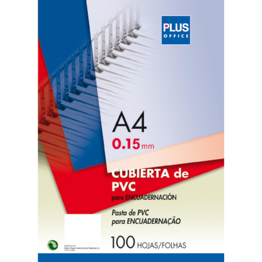 CUBIERTA A4 PVC 0,15 TRANS 100