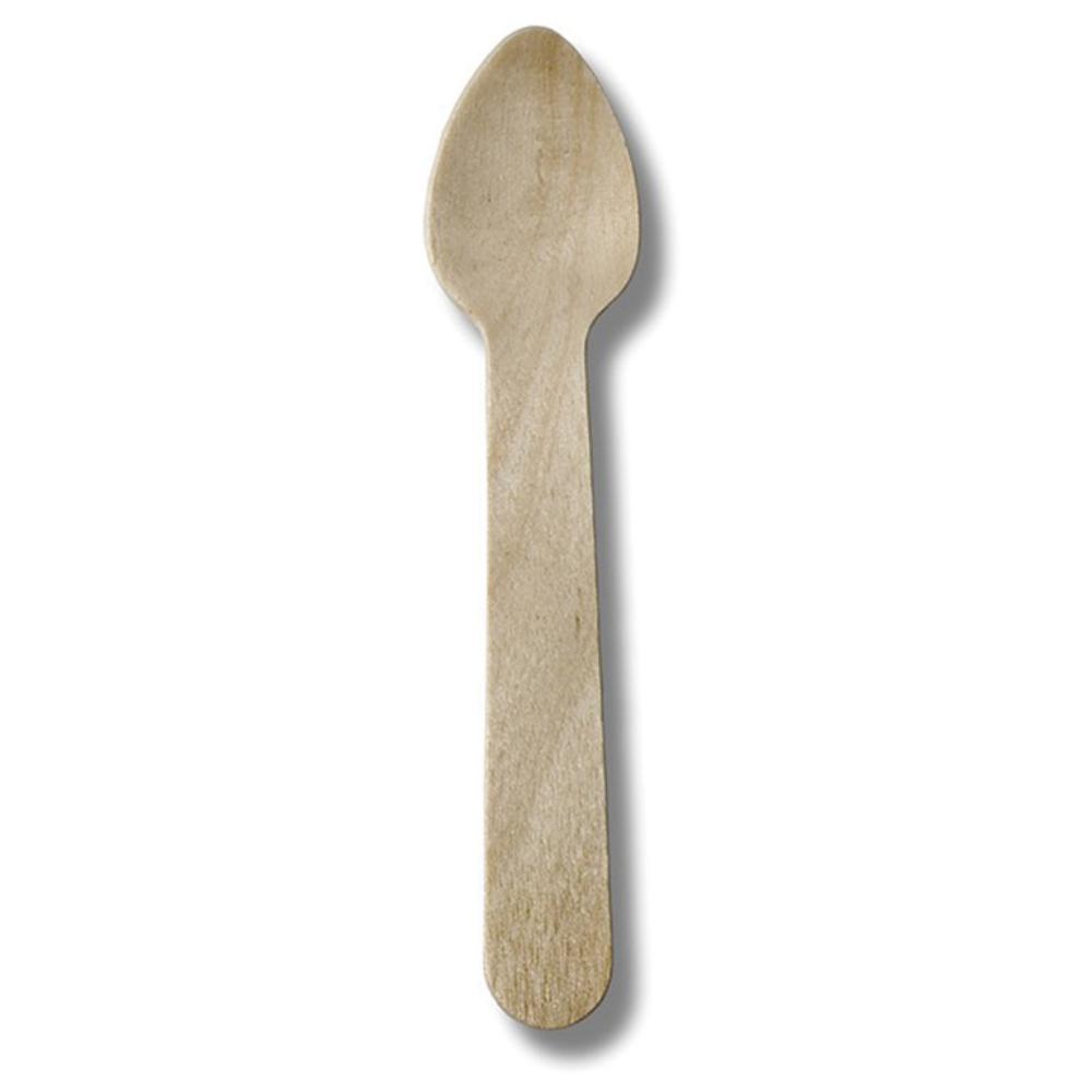 CUCHARA POSTRE MADERA REUT.50U