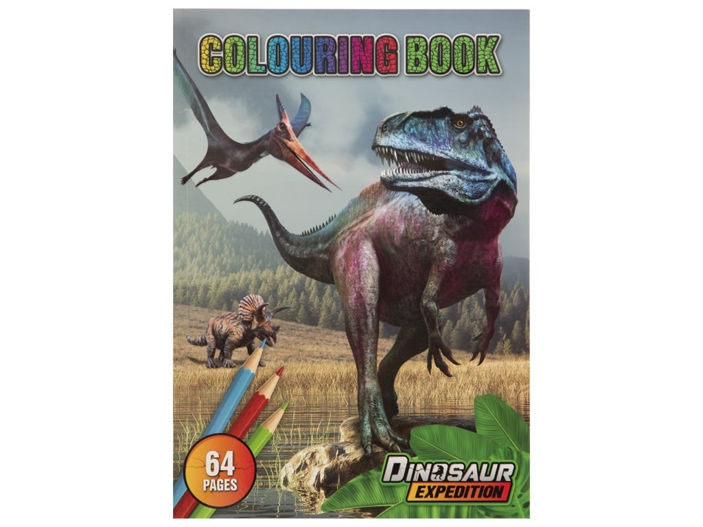 DINO COLOURING BOOK 130012