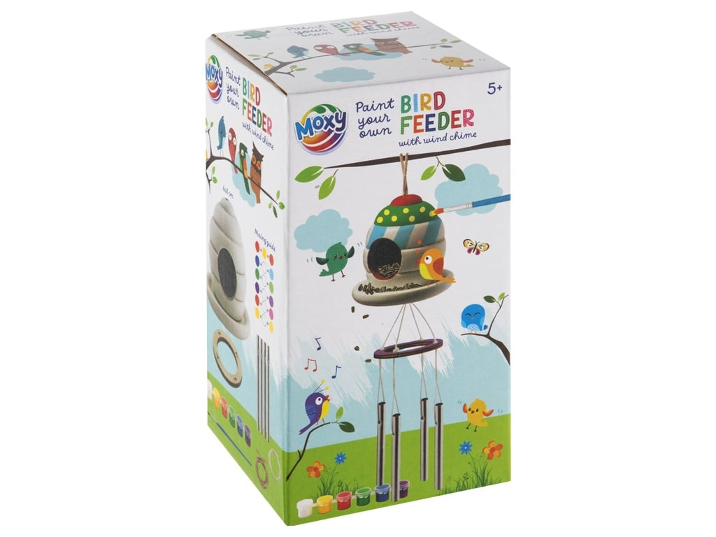 DIY COMEDERO PAJAROS C/CAMPANAS