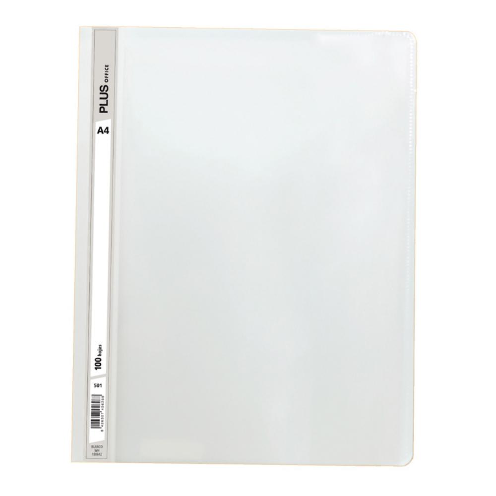 DOSSIER FASTENER A4 BLAN 100H