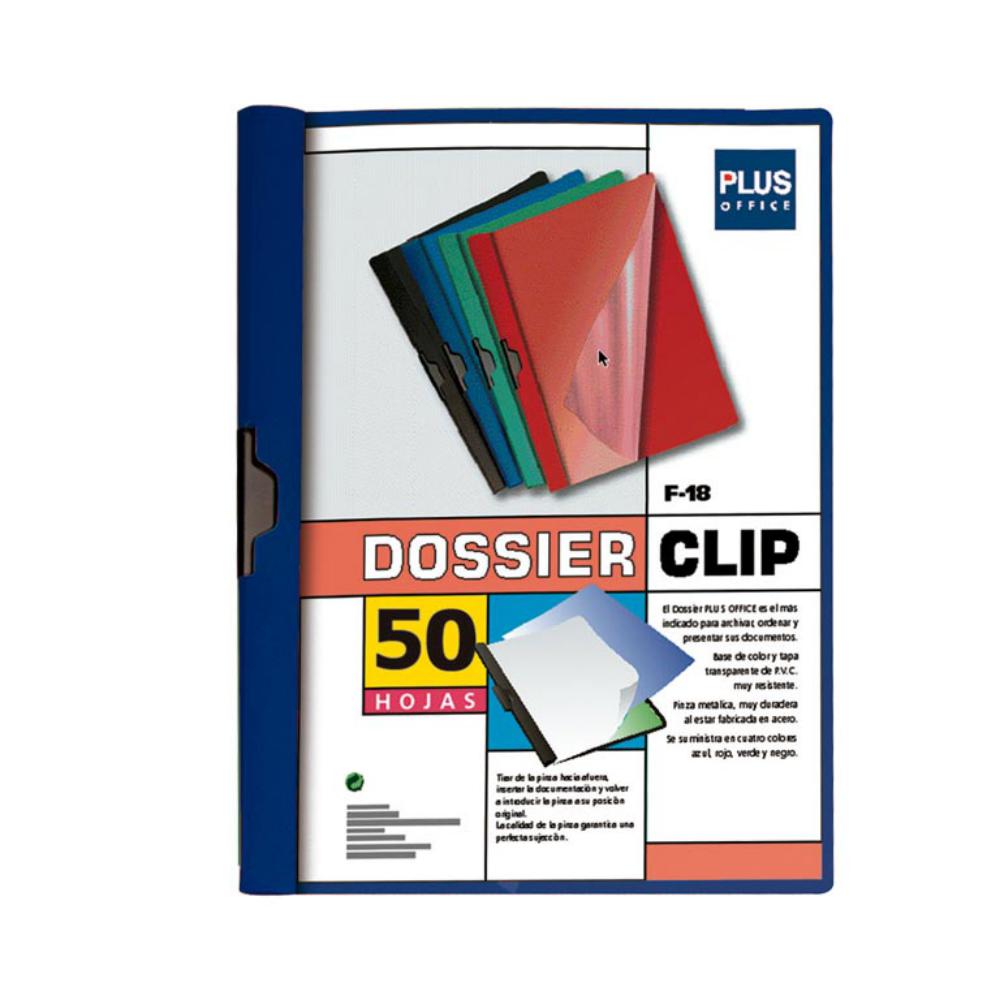 DOSSIER PINZA LATERAL 50H AZUL