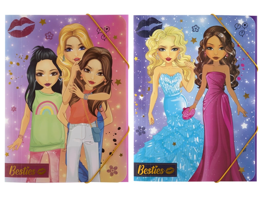 CARPETA ELASTICOS BESTIES A4 140037