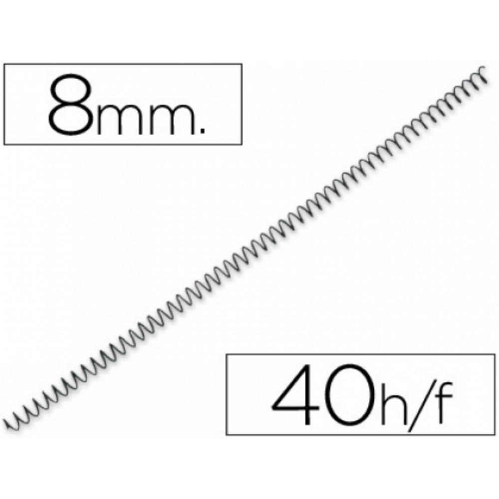 ESPIRAL METALICO P56/4:1 8 MM