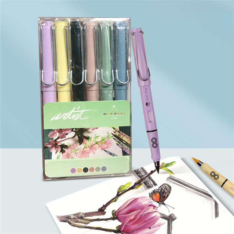 ESTUCHE 6 LAPICES PAS.AB-0210