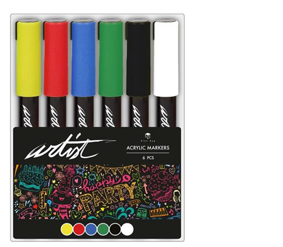 ESTUCHE ACRI.NORM.6COL.AB-0610