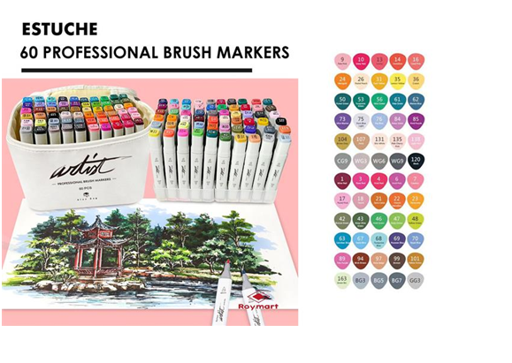 ESTUCHE ARTIS BLANC.60 AB-1260