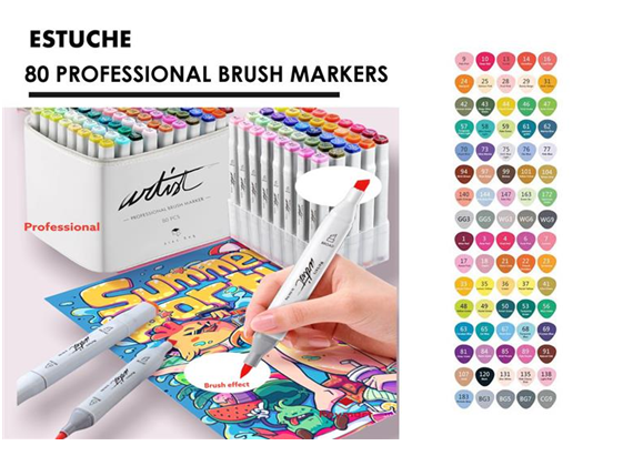 ESTUCHE ARTIS BLANC.80 AB-1280