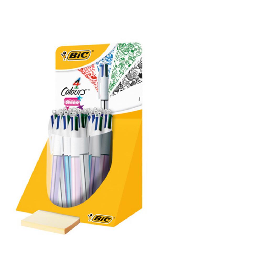 EXP.BOLIGRAFO BIC 4 COLOURS SHINE