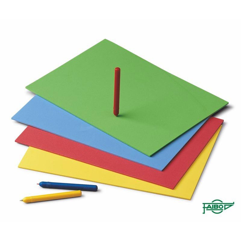 ALMOHADILLAS PARA PICADO EVA 4MM. 20X30CM SURTIDO 20UD