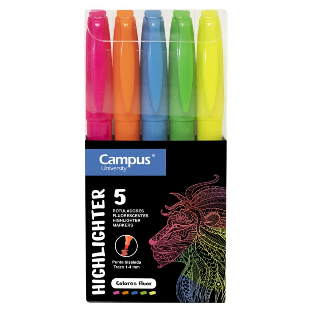 FLUORESCENTE PEN CAMPUS 5 COLO