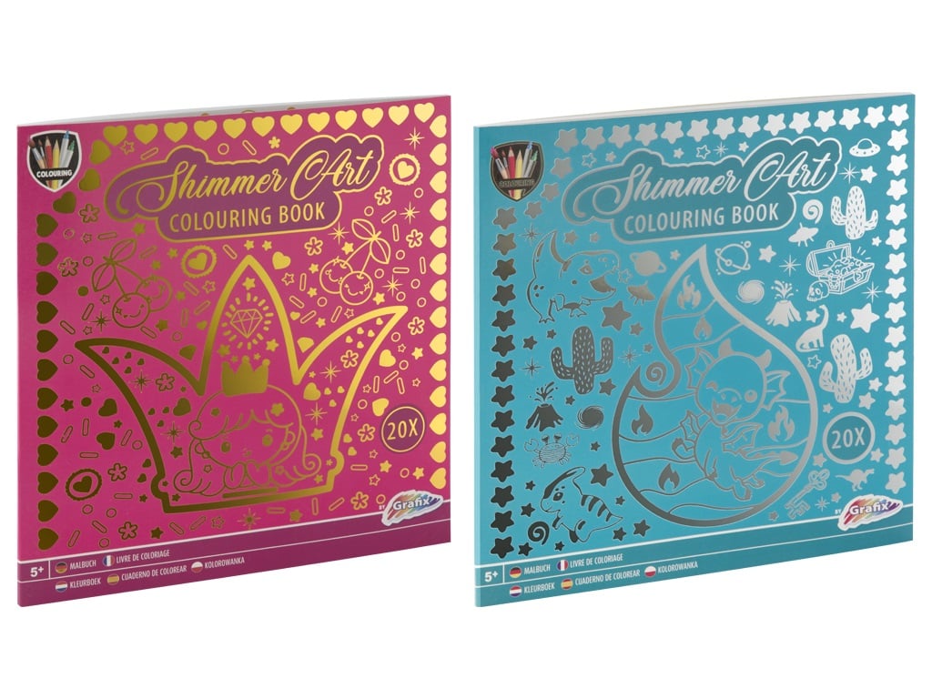 LIBRO COLOREAR FOIL 24X22CM 20H 150097