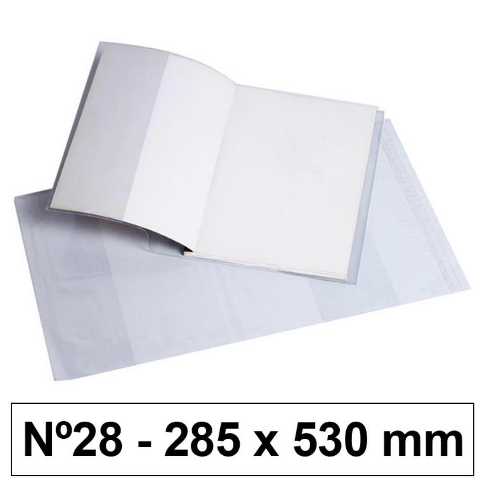 FORRO LIBROS PVC Nº28 120M 5UD